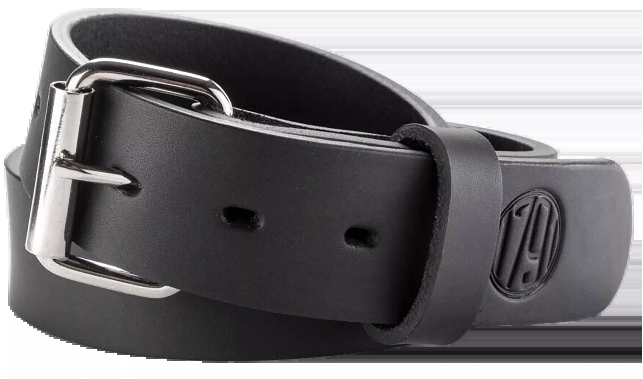 1791 Gunleather BLT-01 Gun Belt Stealth Black Leather 40/44 1.50" Buckle Closure