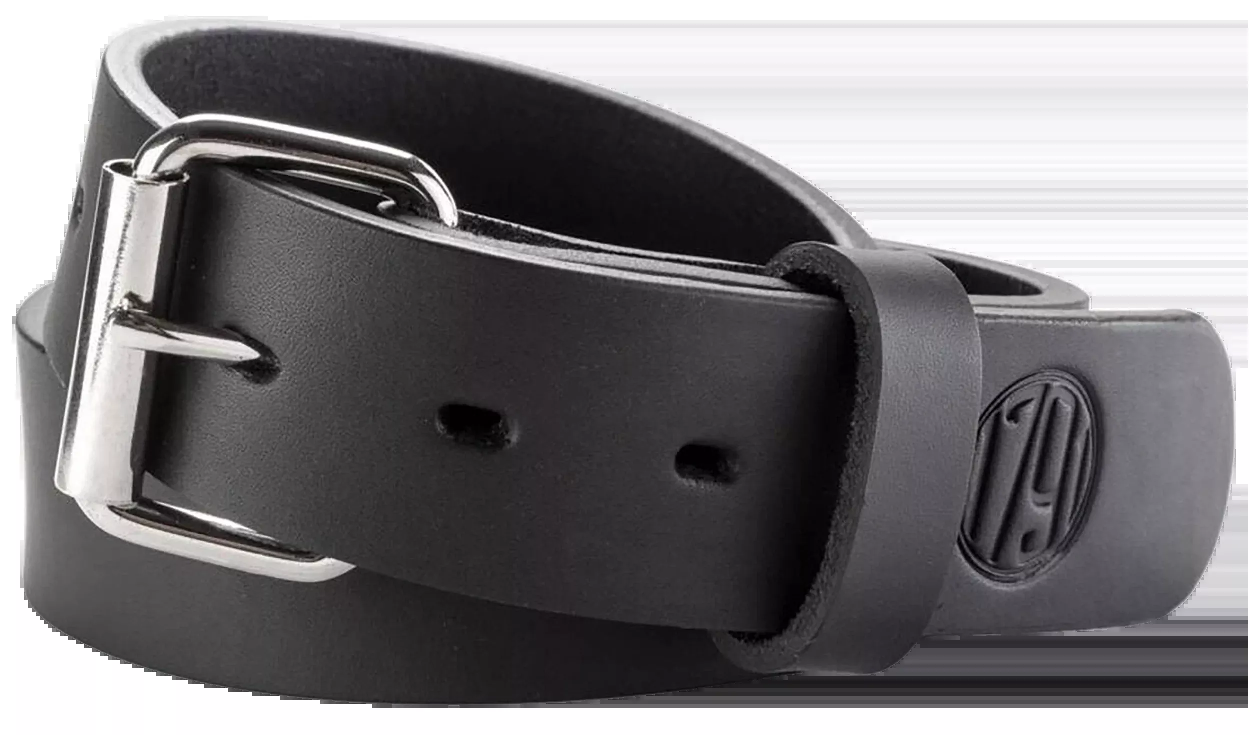1791 Gunleather BLT-01 Gun Belt Stealth Black Leather 42/46 1.50" Buckle Closure