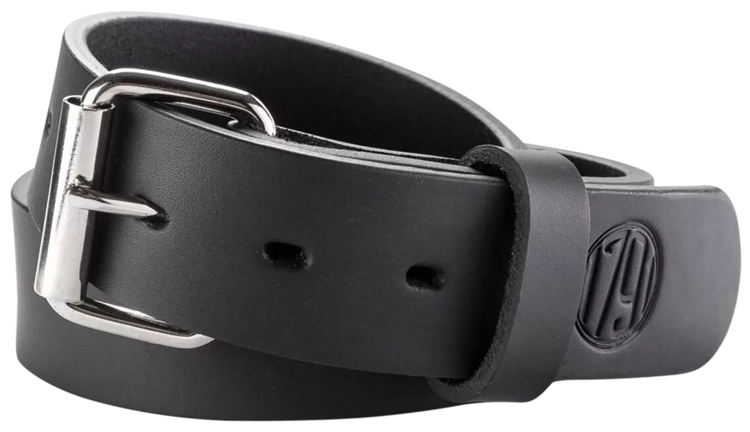 1791 Gunleather BLT013438SBLA 01Gun Belt Stealth Black Leather 34/38 1.50" Wide Buckle Closure