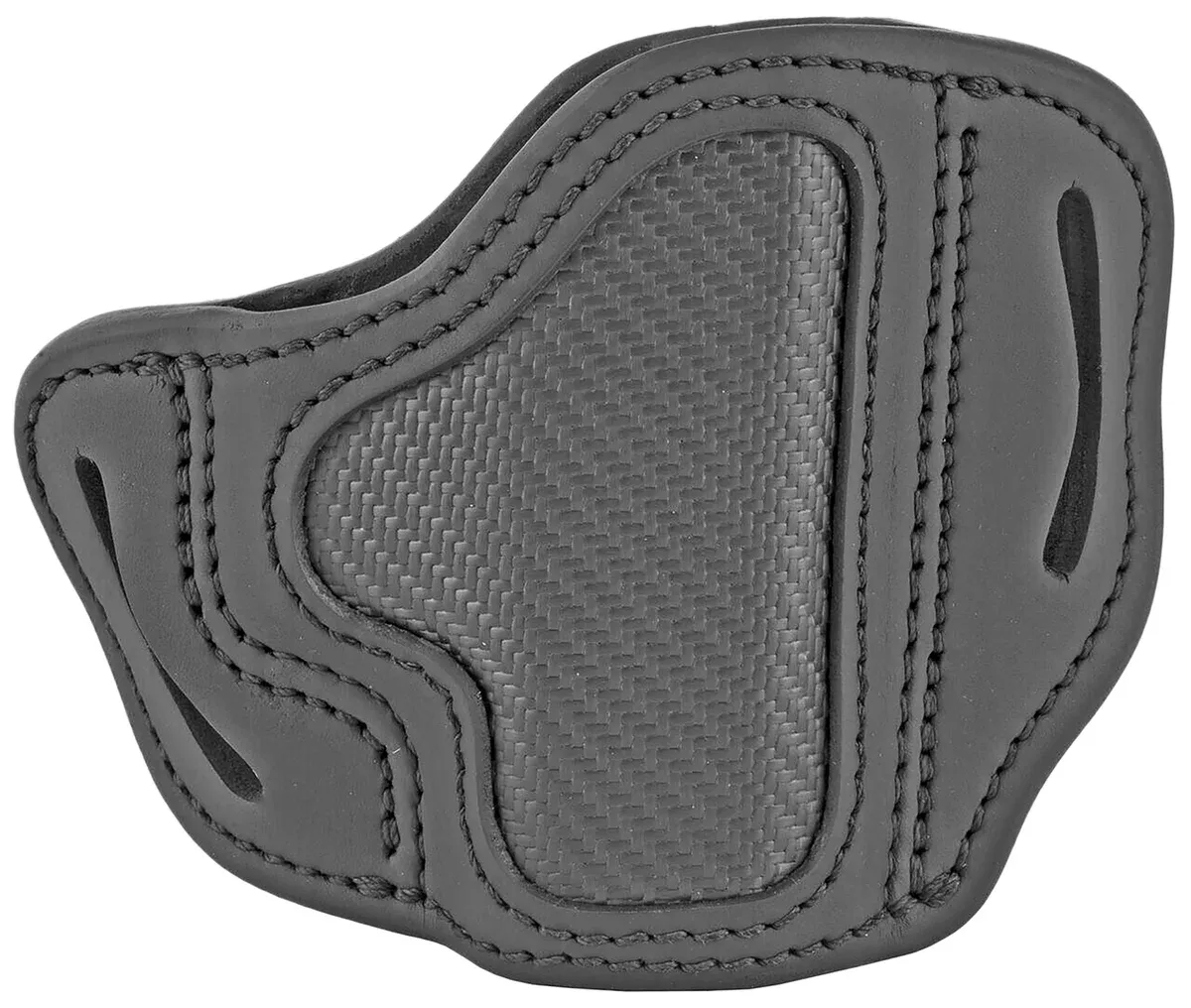 1791 Gunleather CFBHCSBLR BHCOWB Size C Stealth Black Leather Belt Slide Compatible w/Glock 43/Sig P365/Walther PPK Right Hand