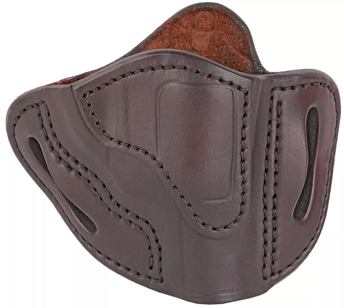 1791 Gunleather RVH1SBRR RVH1OWB Size 01 Signature Brown Leather Belt Slide Fits S&W J Frame/Ruger LCR/S&W 38 Belt Up to 1.75" Wide Right Hand
