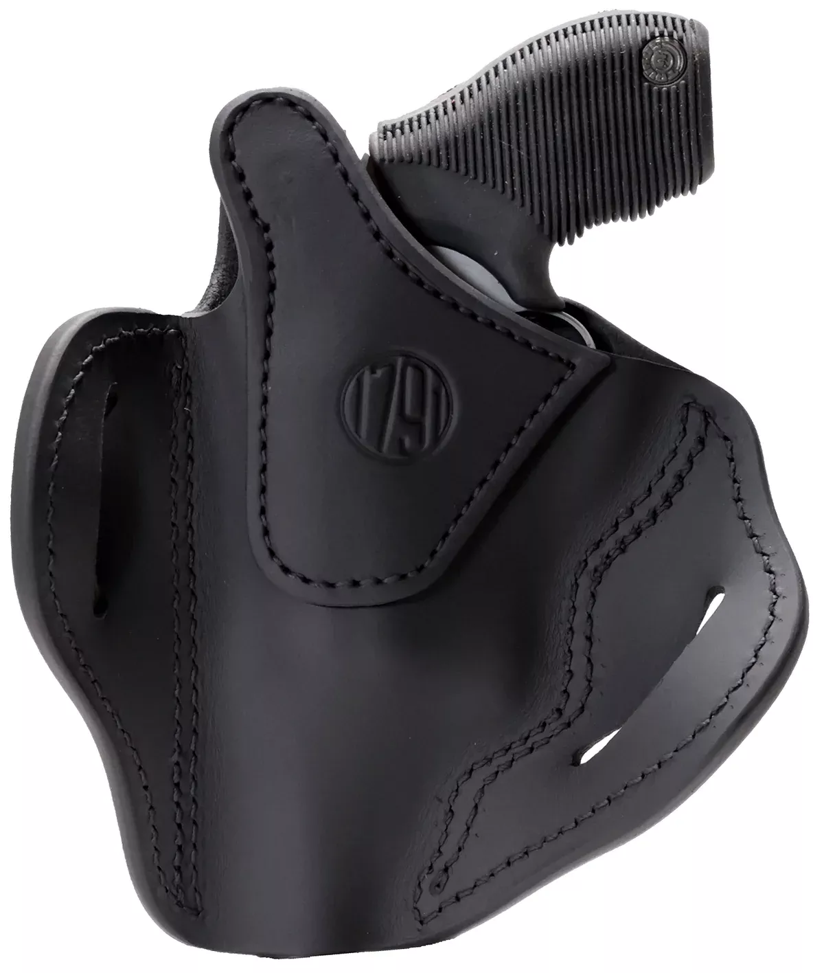 1791 Gunleather RVHX3SBLR RVHX-3OWB Size 03 Stealth Black Leather Belt Slide Right Hand
