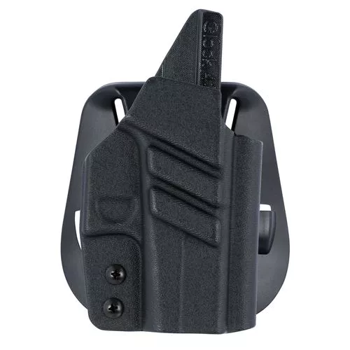1791 Gunleather TACPDHOWBGLOCK43BLKR TAC-PDHBlack Kydex OWB Glock 43, 43x Right Hand
