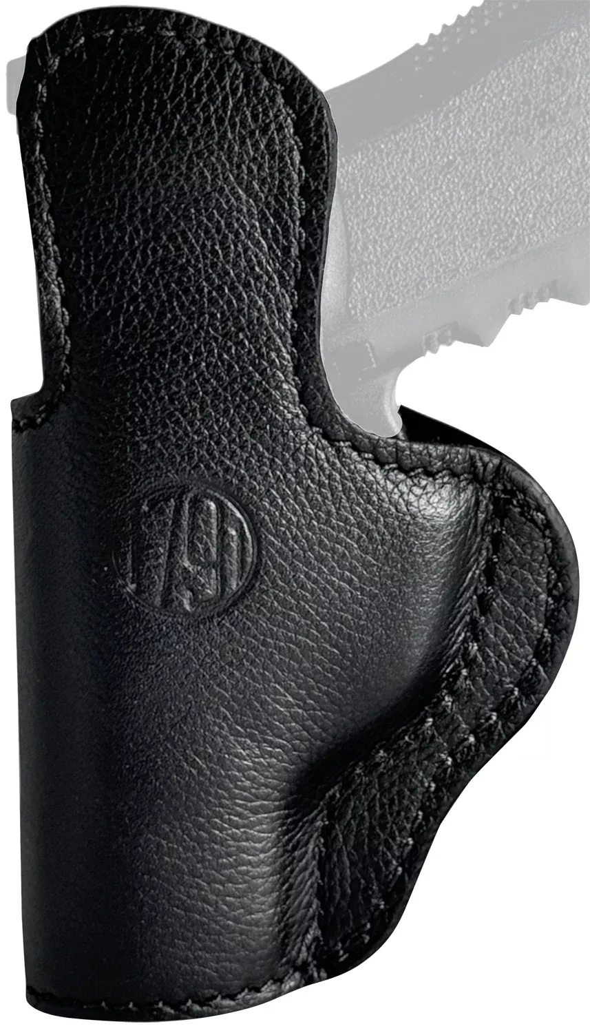 1791 Gunleather UCH4NSBR Ultra CustomIWB Size 04 Night Sky Black Leather Belt Clip Compatible w/Glock 17/S&W M&P Shield/Springfield XD Right Hand