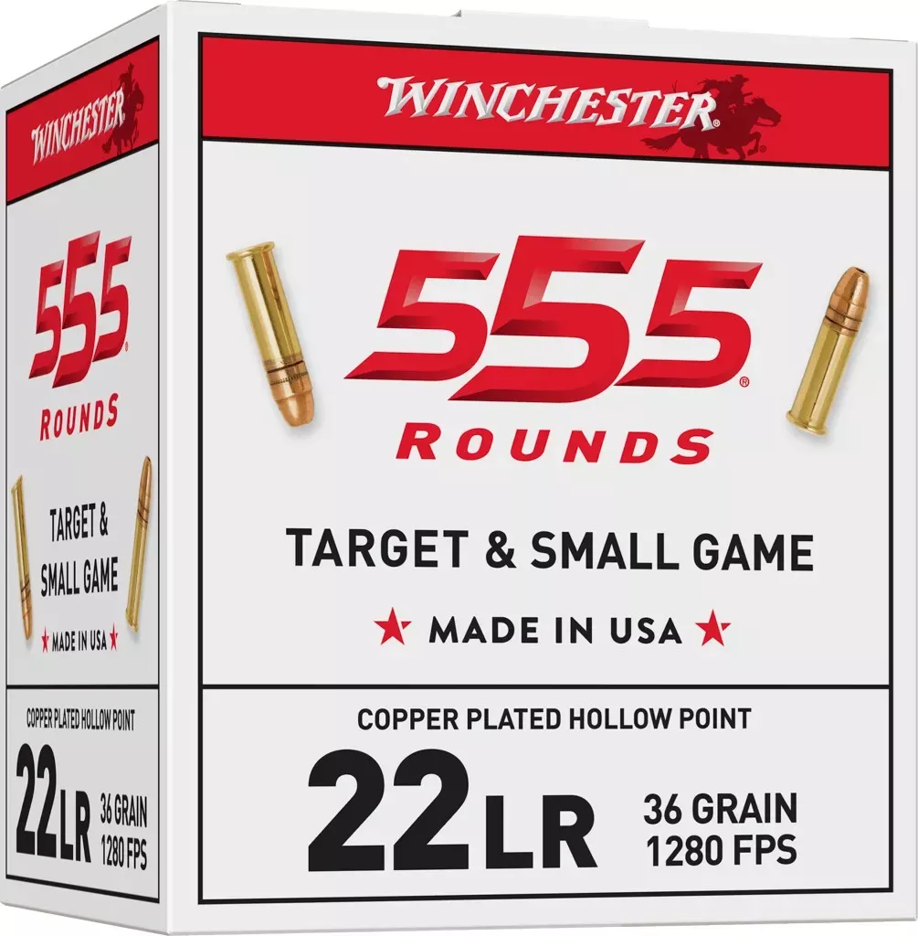 .22 Long Rifle Ammunition | 36 Grain | Box of 555