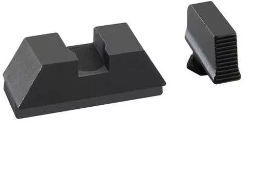 2L Tall Optic Compatible Serrated Sight Set For GlockÂ