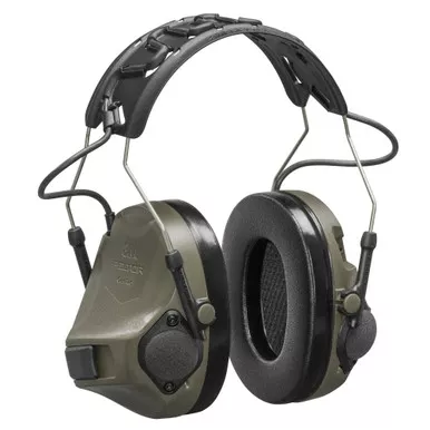 3M Peltor ComTac VIII Hearing Defender Tactical Electronic Earmuff OD Green - MT14H418A-09 GN