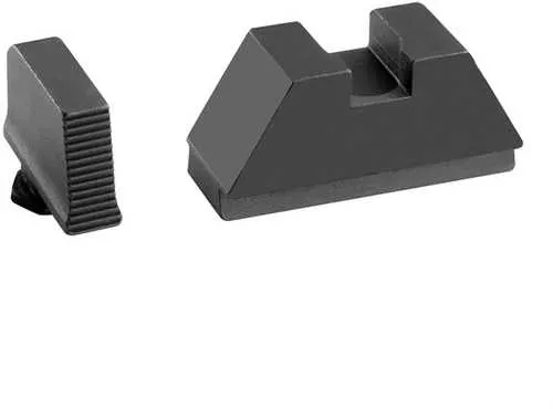 5L Tall Optic Compatible Serrated Sight Set For GlockÂ
