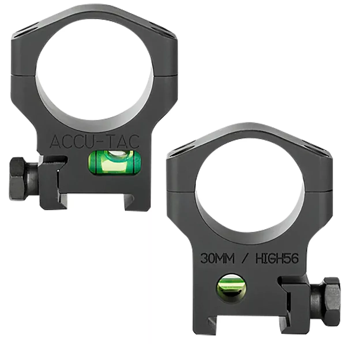 Accu-Tac HSR300 30 MM Scope RingsFlat Black