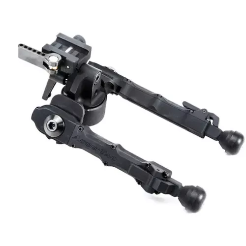 Accu-Tac PC-4 Bipod 1913 Picatinny Rail Mount 6.25" to 9.125" Aluminum Black