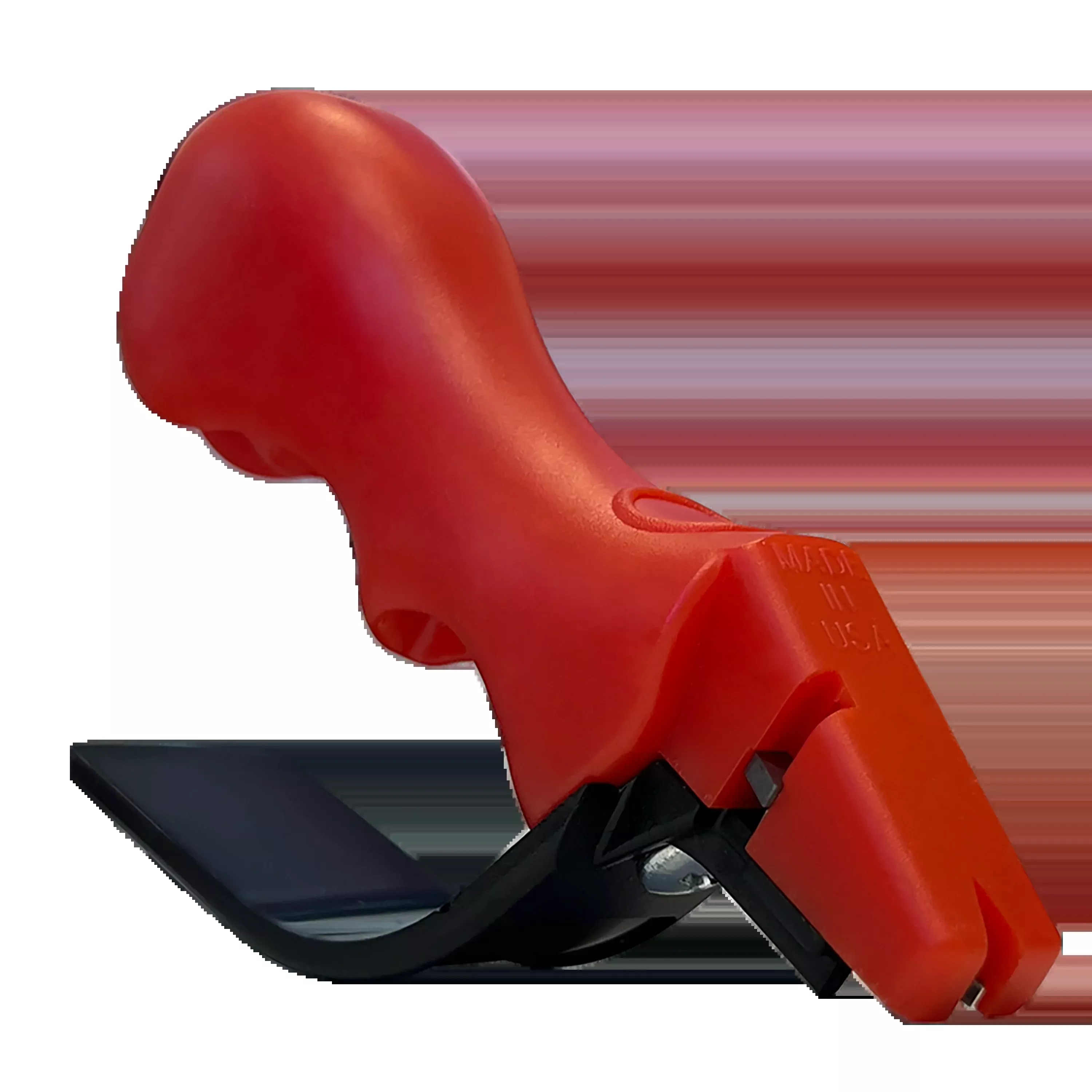 AccuSharp 1001C Knife & Scissor Hand Held Diamond-Honed Carbide Sharpener Red