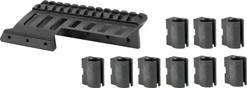 Advanced Technology Halo Gen 2 Side Saddle 12 Gauge 9-Shell Aluminum Shell Carrier - Black