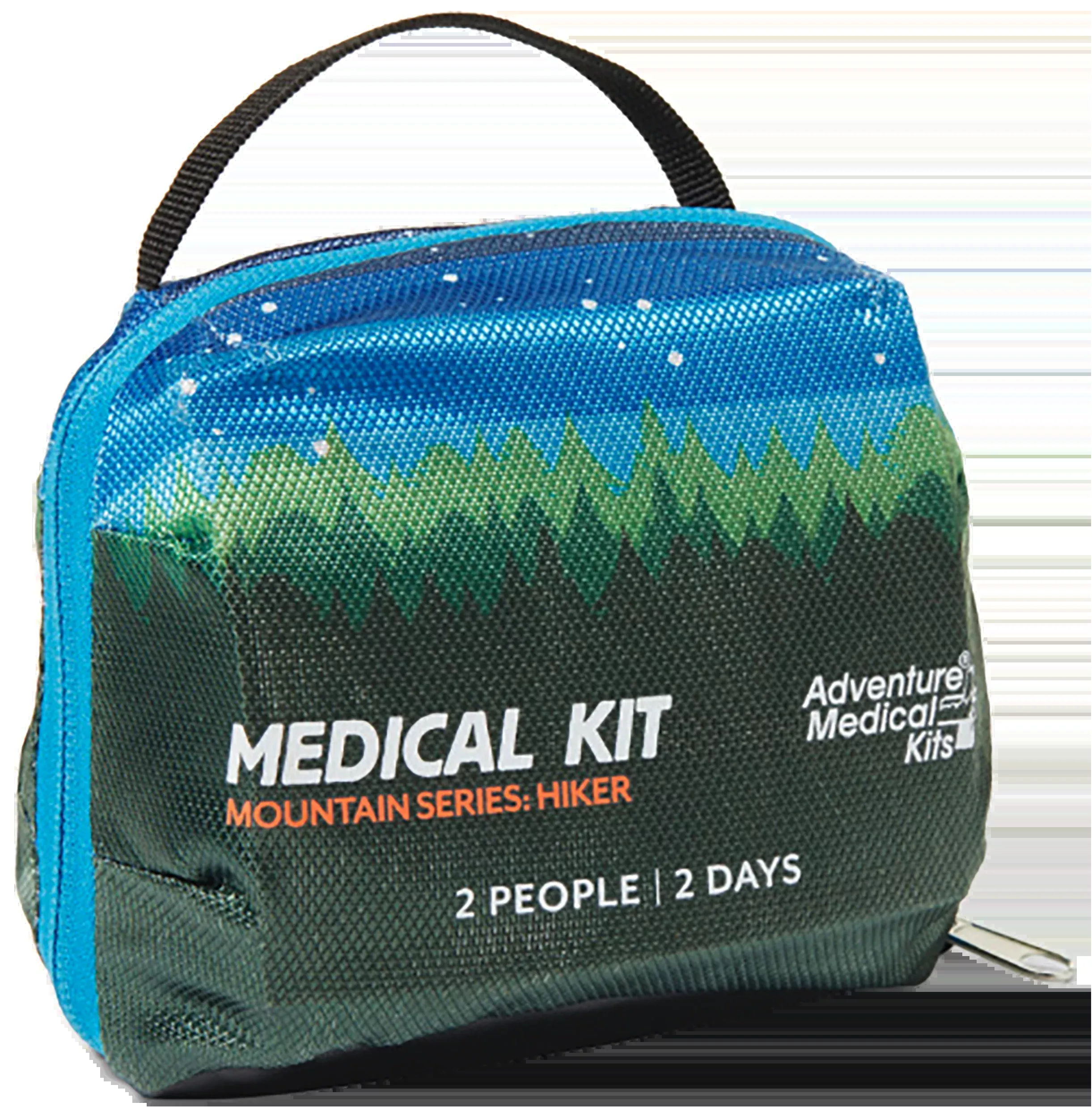 Adventure Medical Kits Mountain Series Hiker First Aid Kit 1-2 People Water Resistant Orange / Blue