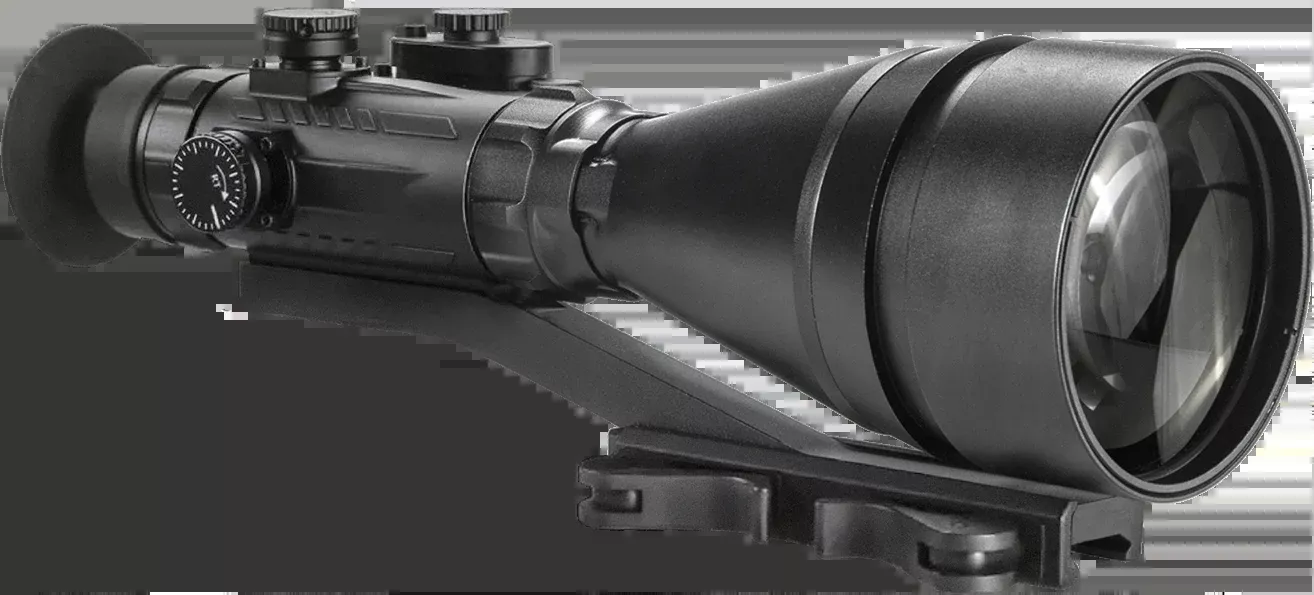 AGM Global Vision Wolverine Pro-6 NL1 Night Vision Riflescope 6x 100mm Gen 2+ Level 1 Matte Black