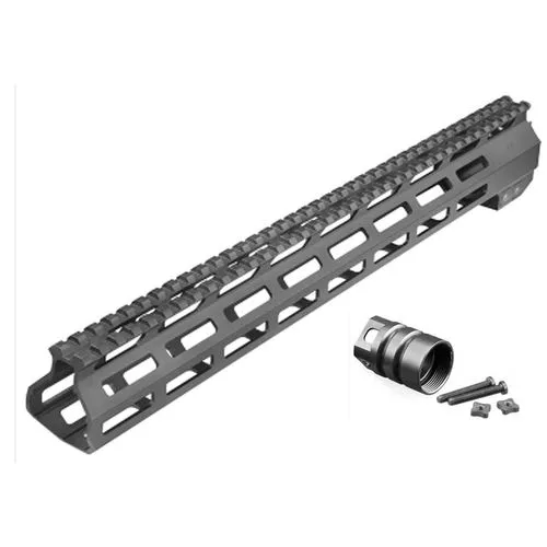 Aim Sports MTM13H308 Handguard308 Cal High AR-10 Black Hardcoat Anodized 6061-T6 Aluminum 13.50" M-LOK