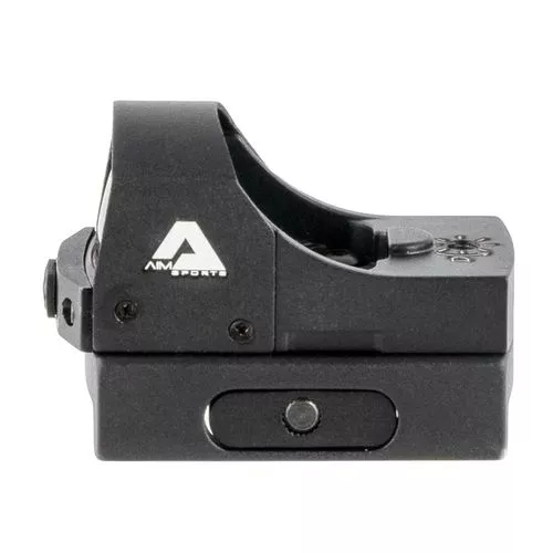 Aim Sports RT5P1 Micro Dot Pistol Edition 1x 24mm 3.5 MOA Illuminated Red Dot Black Anodized