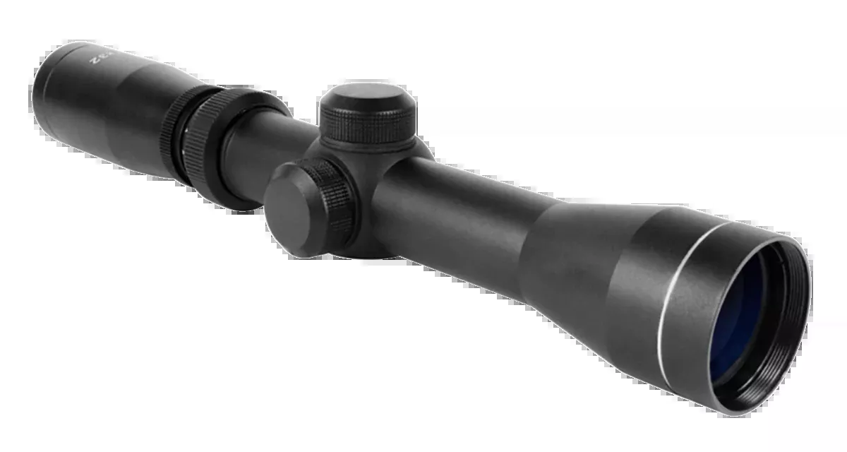 Aim Sports Scout 2-7x32mm Duplex Black Anodized Pistol Scope w/Rings