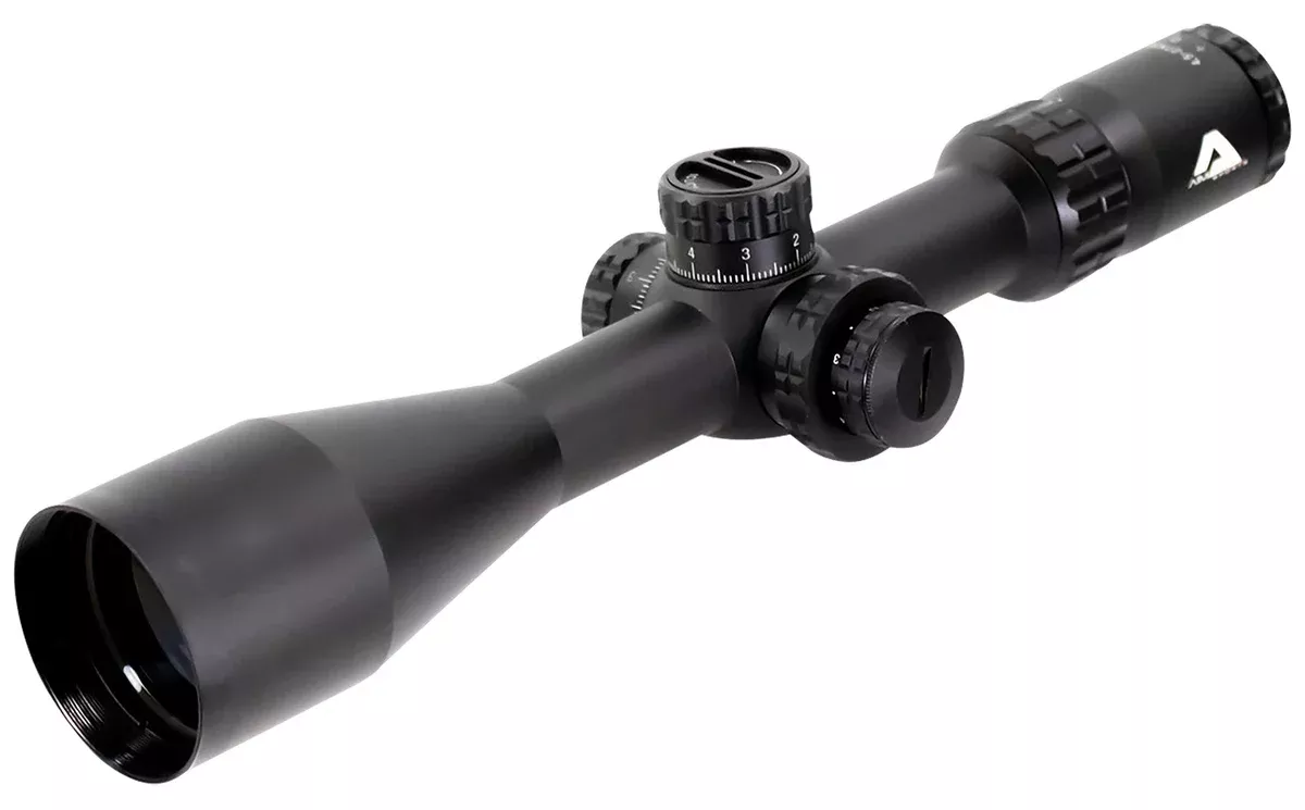 Aim SportsAlpha 6Black Anodized 4.5x27 50mm 30mm Tube MR1-MRAD Reticle