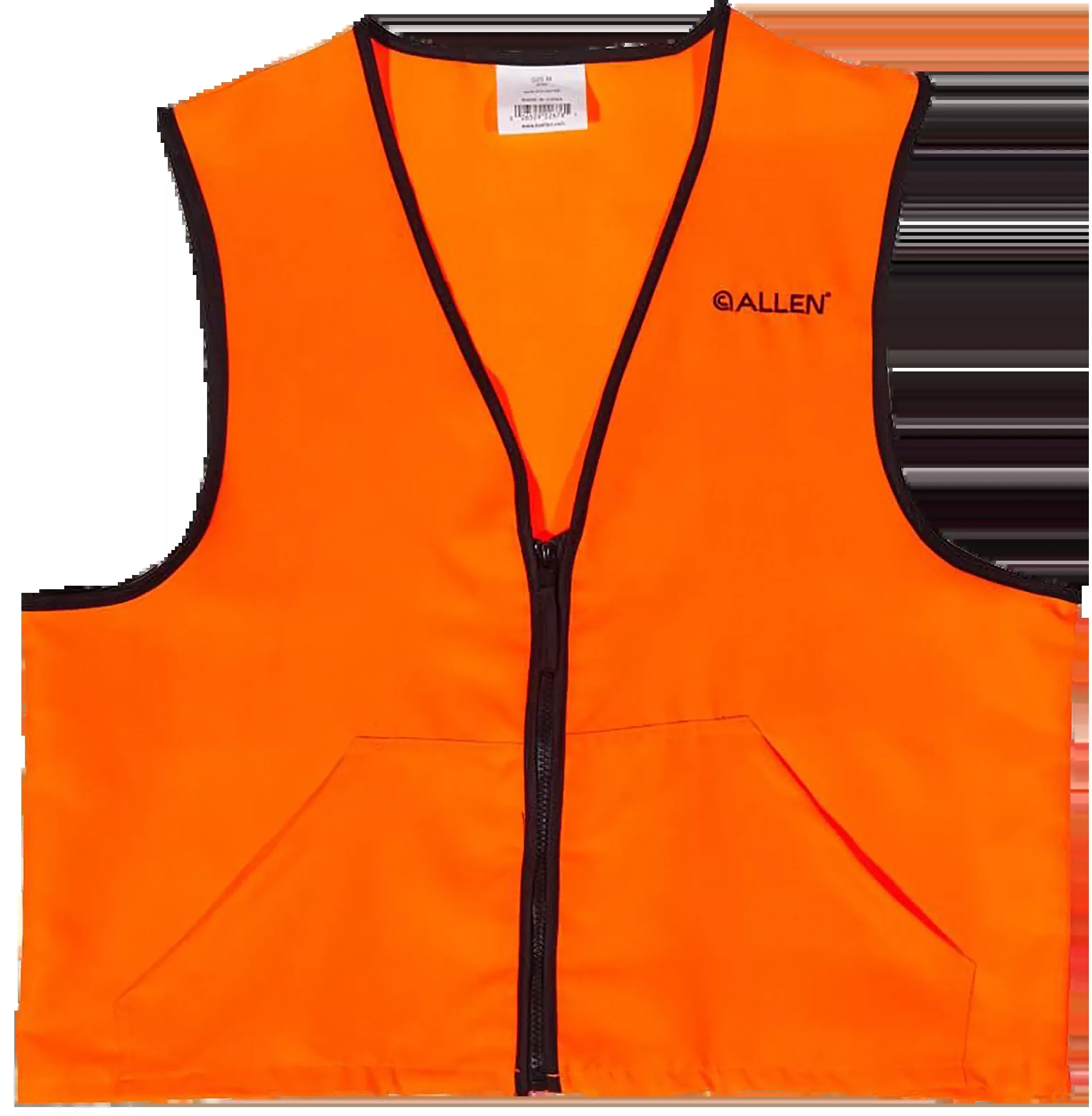 Allen 15765 Deluxe Blaze Orange Hunting Vest Medium Polyester