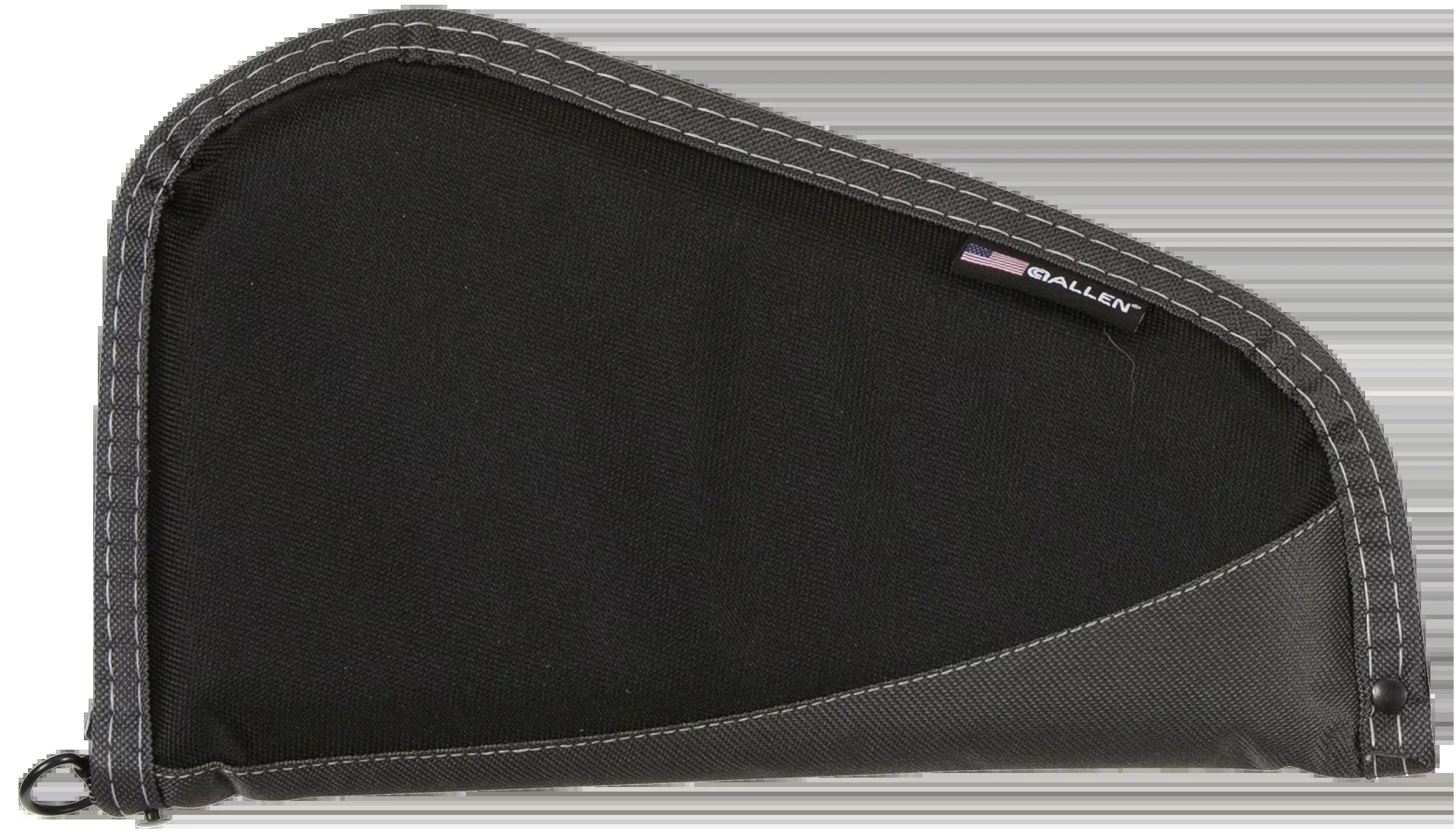 Allen 44411 Deluxe Handgun Case 11" Black/Gray Foam Padding Lockable Zipper