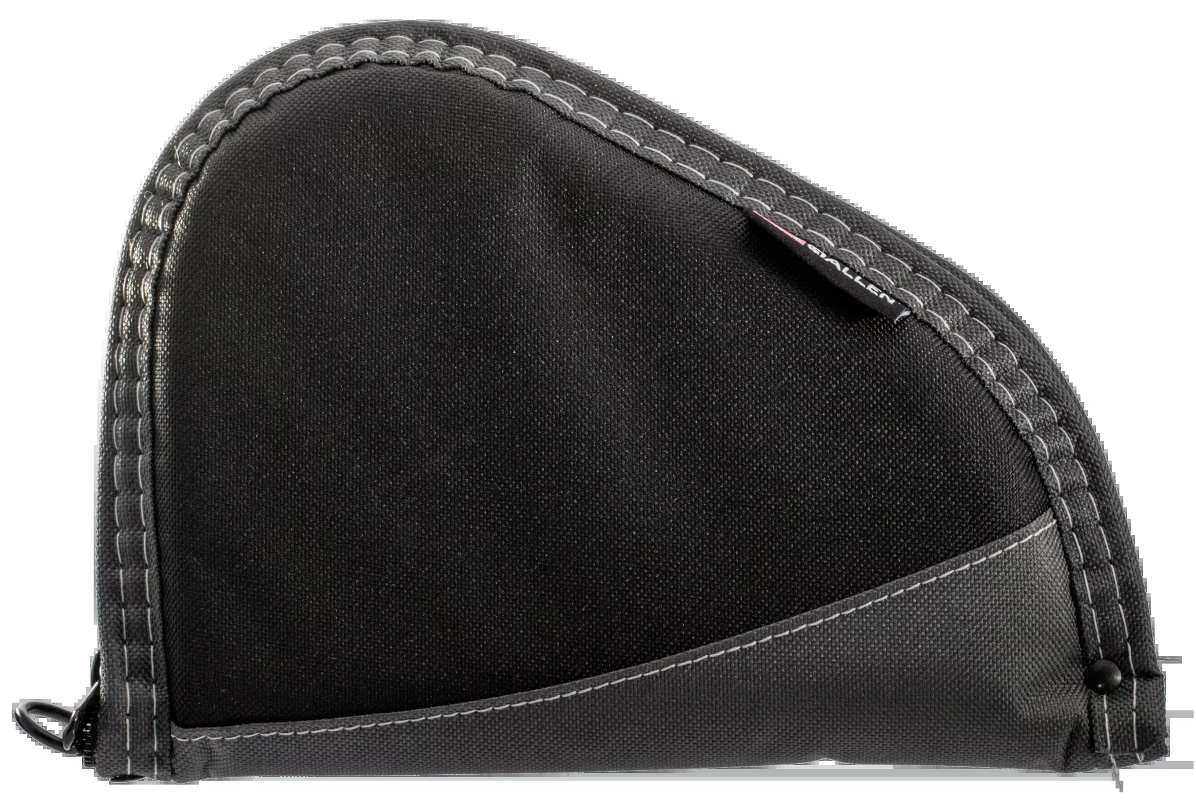 Allen 4448 Deluxe Handgun Case 8" Black/Gray Foam Padded Lockable Zipper