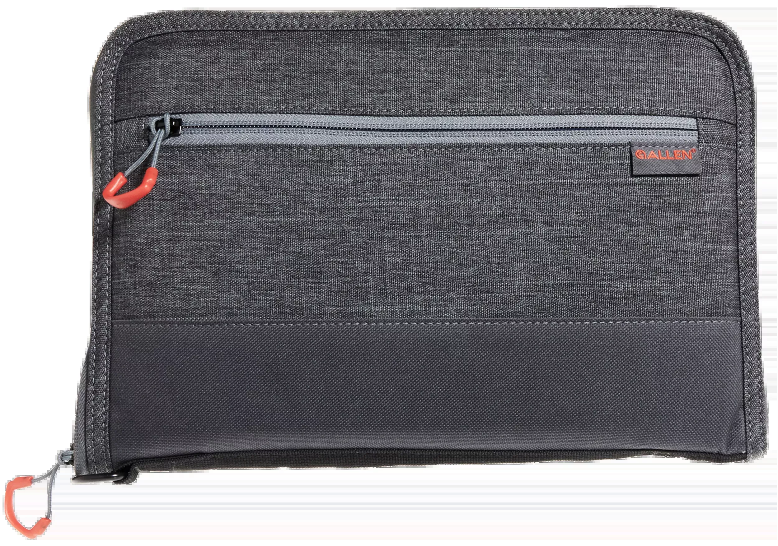 Allen 7757 Auto-Fit 2.0 Deluxe Handgun Case 11" Heather Gray/Red