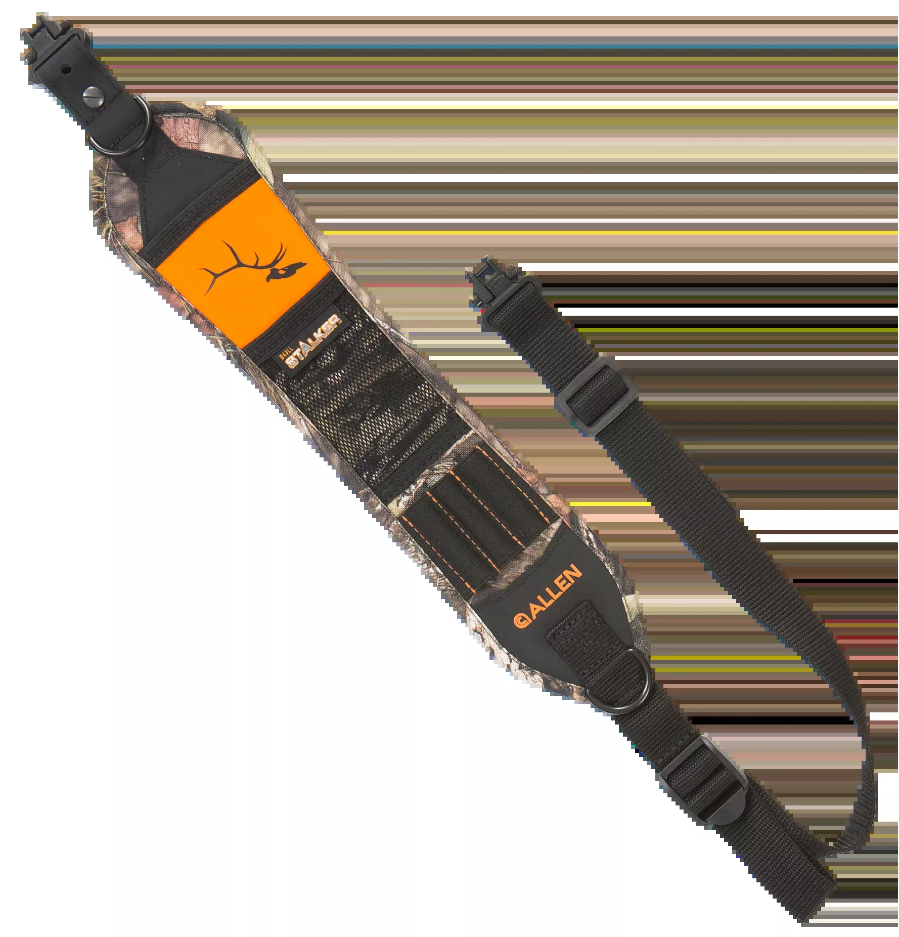 Allen 8690 Hypa-Lite Bull Stalker Mossy Oak Mountain Country Hypalon Adjustable Rifle Sling 22"-38"