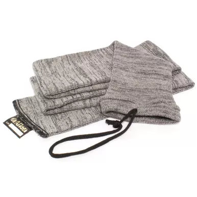 Allen Knit Gun Sock 6 Pack - Gray, 52 Overall Length"