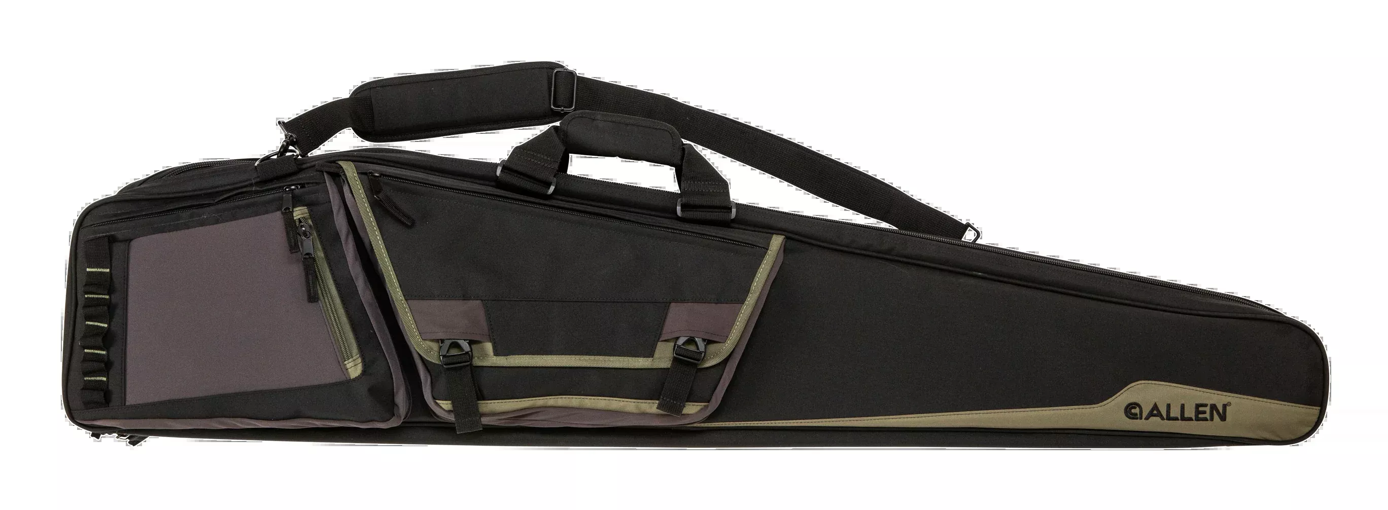 Allen Rocky Double Rifle Case 50" Black/Tan Endura - Holds 2 Rifles