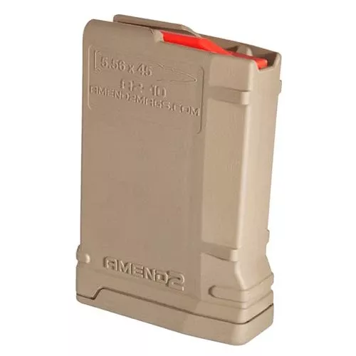 Amend2 556MOD2FDE10 Mod 2223 Rem,5.56 NATO AR-15,M4,M16 10rd Flat Dark Earth Detachable