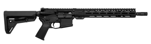 American Defense Mfg UICR5BLK14M2MLOK UIC15 Mod 2 5.56x45mm NATO30+1 14.50" Barrel, Black Hard Coat Anodized 7075-T6 Aluminum Receiver, Black Polymer Grip, Optics Ready
