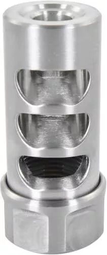 American Precision Arms Gen 2 Micro Bastard Self Timing Brake 30 Cal 1/2"-28 tpi 1.86" Stainless Steel