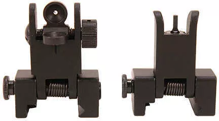 American Tactical Front and Rear Sight Set, Spring Loaded