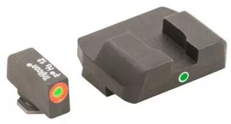 AmeriGlo Pro i-Dot 2 Dot Complete Set Tritium Night Sight For Glock 17 19 22 23 24 26 27 33 34 35 37 38 39 Green Front w