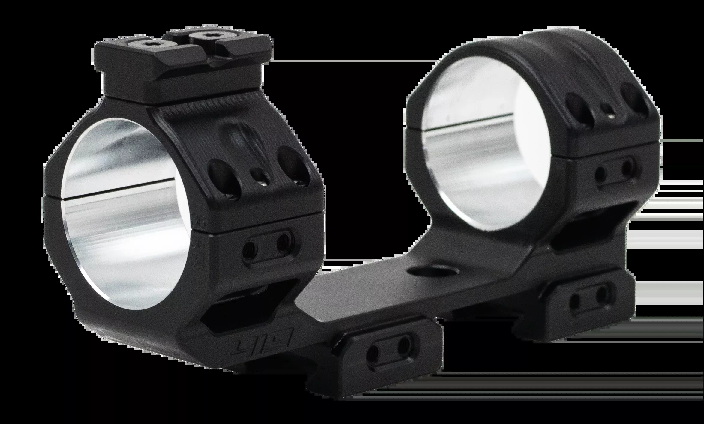 Area 419 Firearms Mid Cantilever Scope Mount 35mm 34mm Height 0 MOA - Picatinny - Black