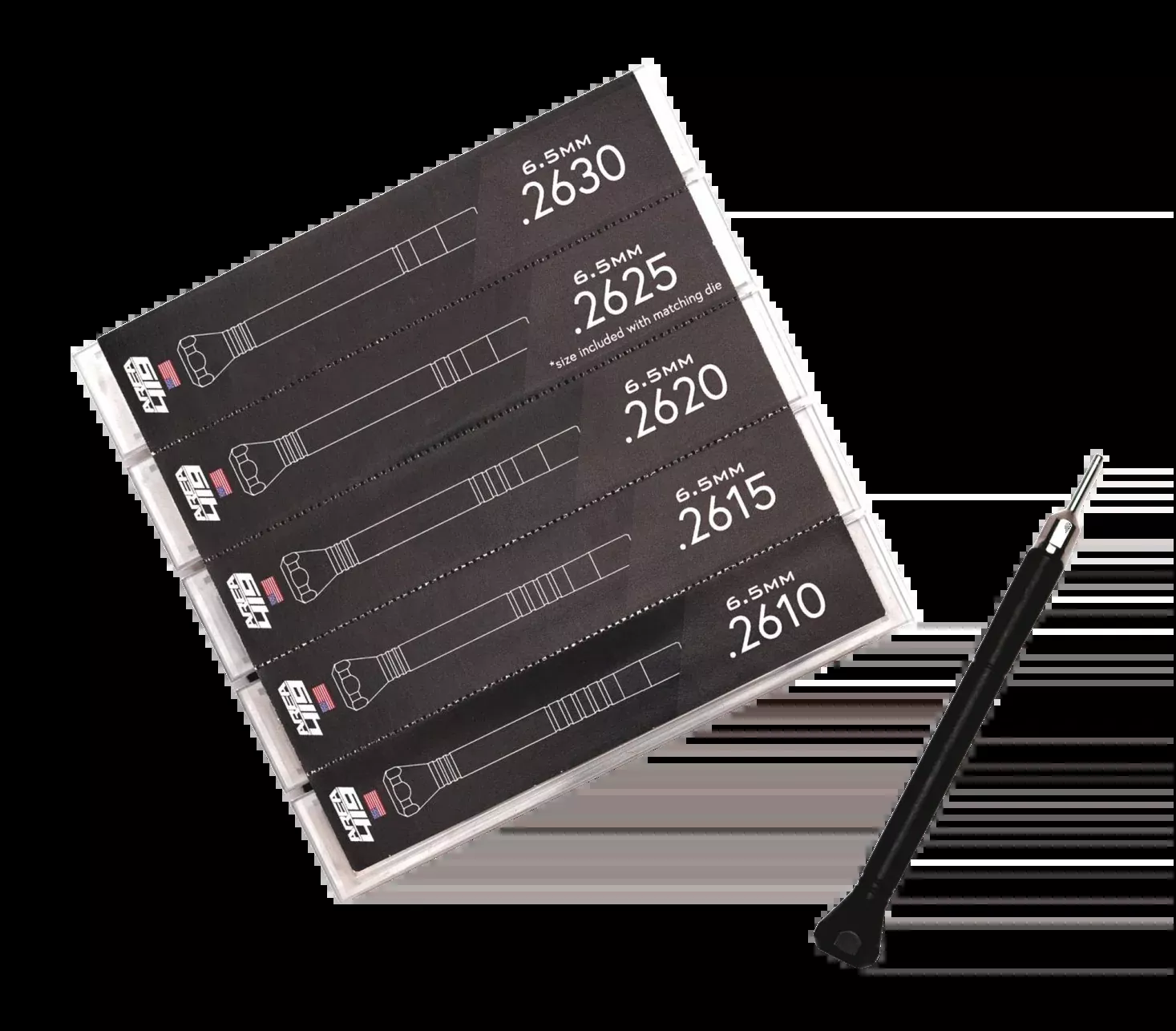 Area 419 Firearms Zero Mandrel Sizing Kit 6.5mm Creedmoor - 17-4 PH Stainless