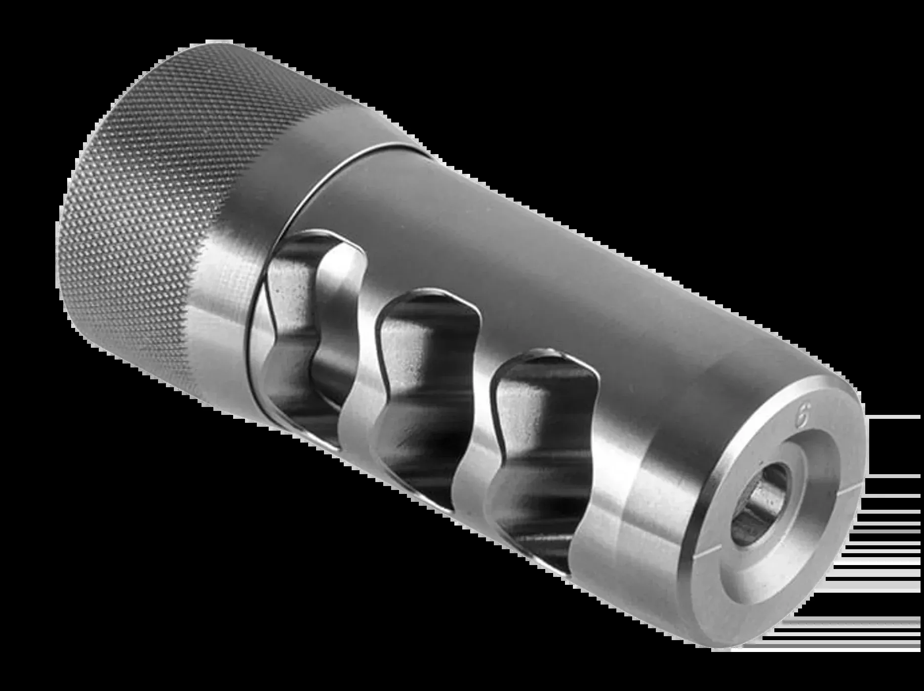 Area 419 Hellfire Self-Timing Muzzle Brake .338 Cal 1/2-28 Stainless