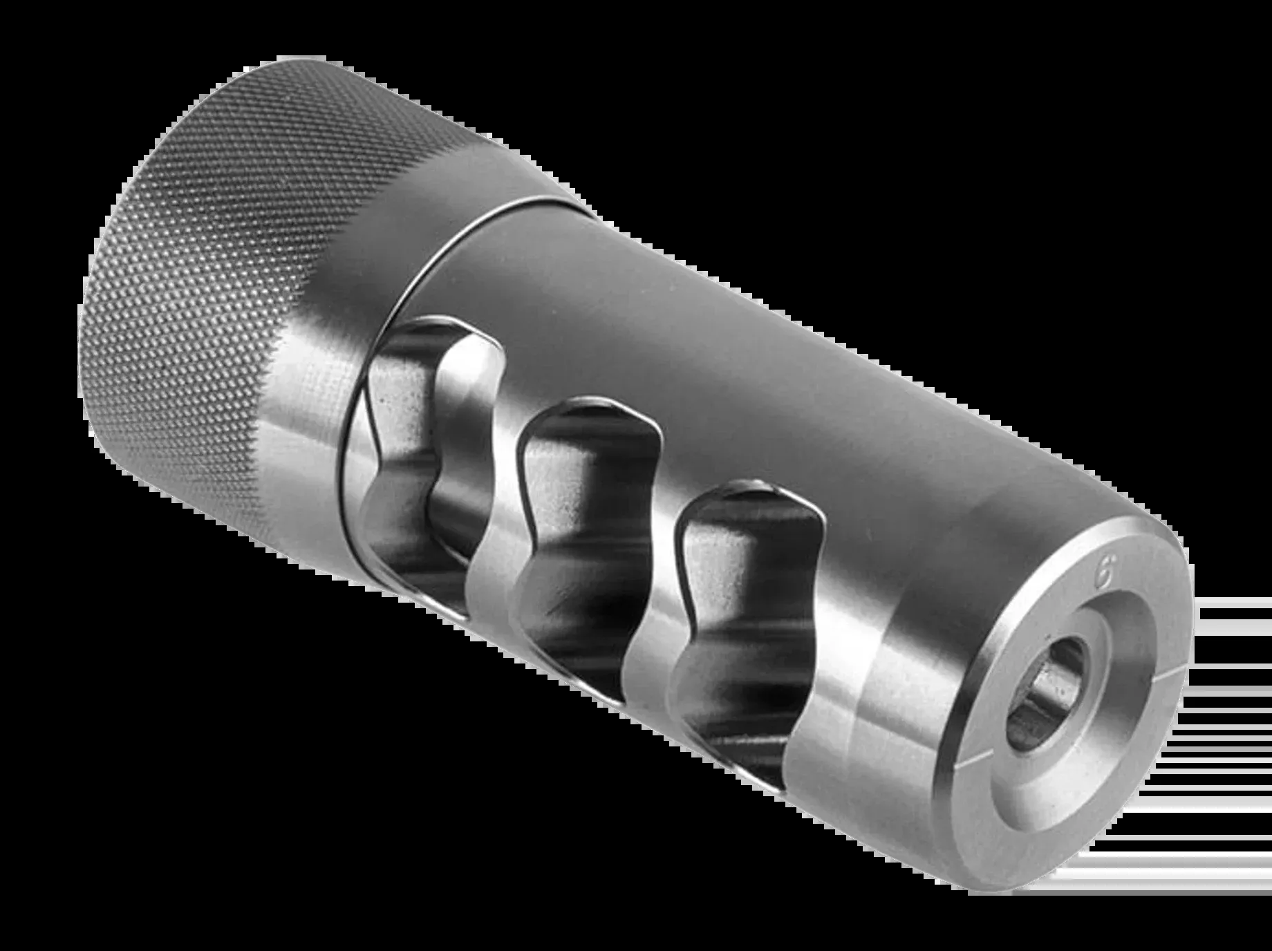 Area 419 Hellfire Self-Timing Muzzle Brake .338 Cal 5/8x24 Stainless Steel