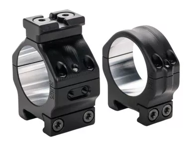 Area 419 Hybrid 30mm Low Scope Rings Black Aluminum - 419-HYBRIDRING-3024
