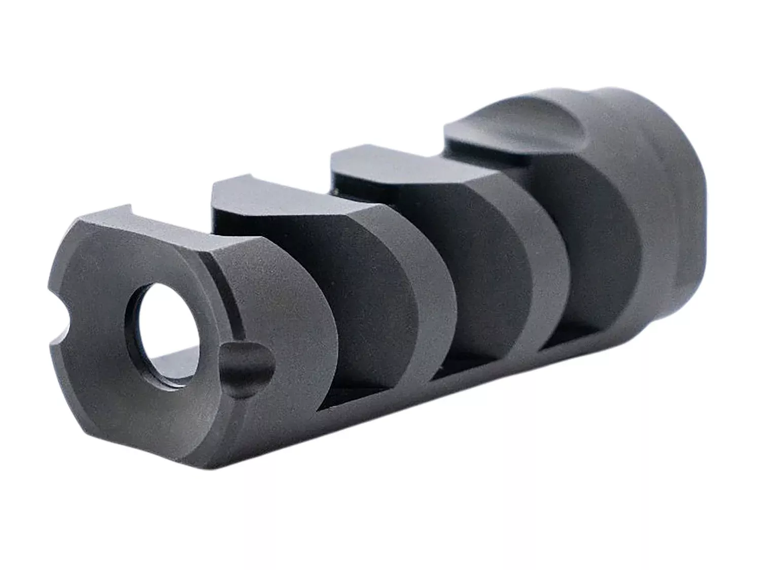 Armaspec Fireball Compensating Muzzle Brake .308/300 BLK 5/8x24 Black Nitride