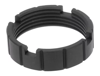 Armaspec Self-Retention Castle Nut Black AR-15 / AR-10 - ARM6521-BLK