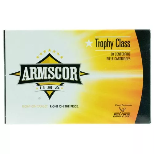 Armscor FAC3006165GR Rifle30-06 Springfield 165 gr AccuBond 20 Bx/ 8 Cs