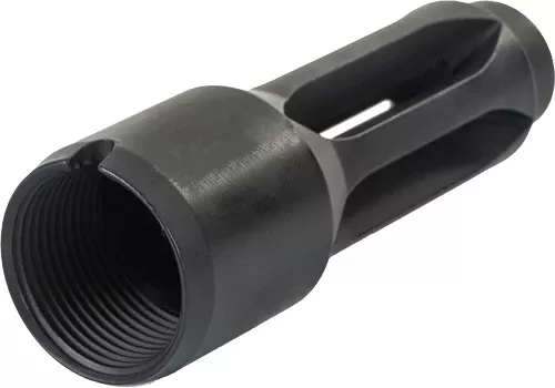 Arsenal AK-133S Flash Hider 7.62x39mm 24x1.5mm 4-Port Black Cerakote