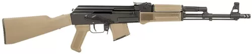 Arsenal SAM7R-62FDEM SAM7R7.62x39mm 10+1 16.25" Black Chrome Lined Steel Barrel, Black Steel Receiver, Fixed Flat Dark Earth Synthetic Stock & Polymer Grip