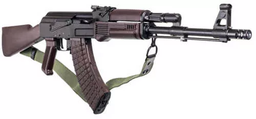 Arsenal SAM7R Semi-Automatic Rifle 7.62x39mm 16.25" Barrel (1)-10Rd Magazine Adjustable Sights Purple Synthetic Stock Black Finish