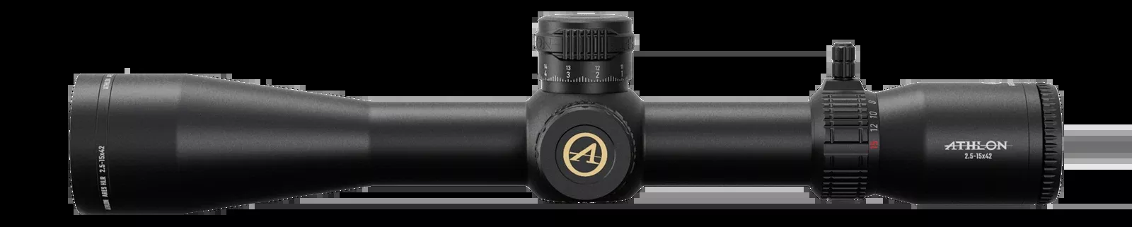 Athlon Ares HLR 2.5-15x42mm 30mm Tube SFP IR MIL APRS-H2 Riflescope