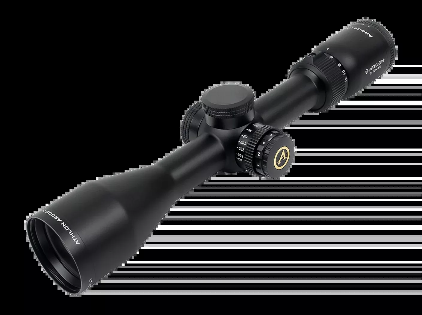 Athlon Argos HMR 2-12x42mm AHMC SFP MOA Illuminated Riflescope - 1" Tube