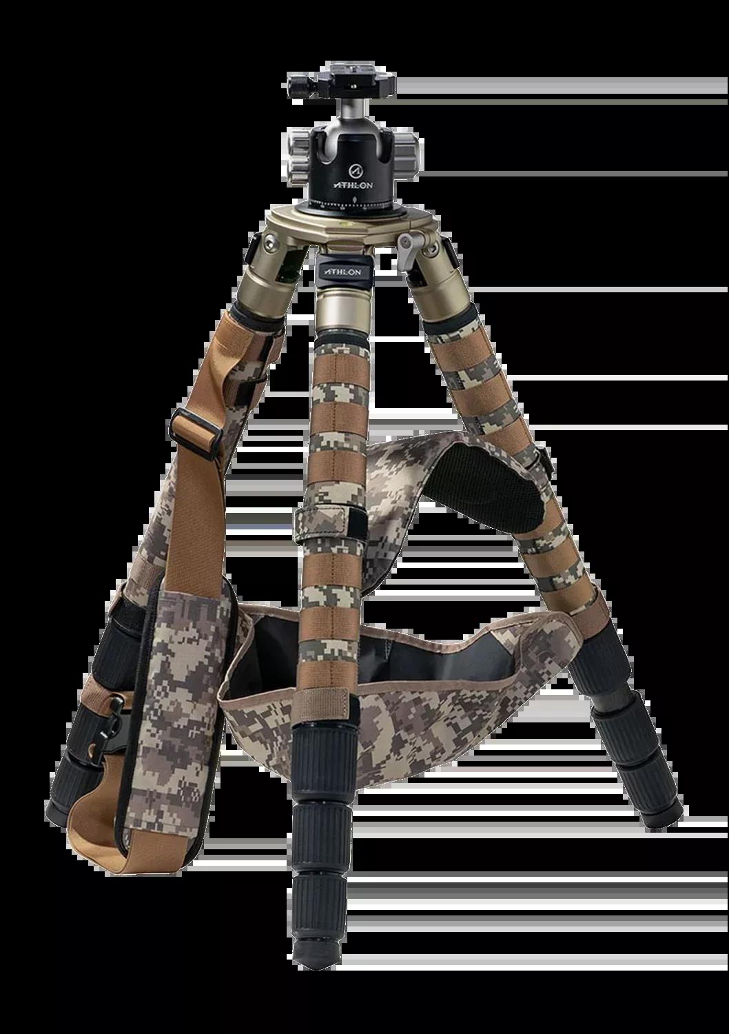 Athlon Midas CF29 Carbon Fiber Tripod - 29mm 44mm Ball Head