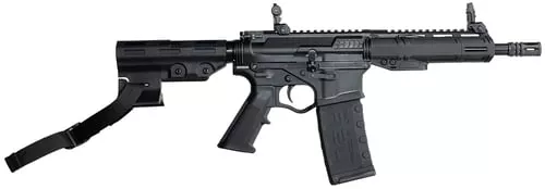 ATI ATIGAX3007MLTB Alpha Maxx300 Blackout 30+1 7.50" Black Threaded Barrel, Black Receiver w/Picatinny Rail, M-LOK Handguard, A2 Grip, Polymer Blade