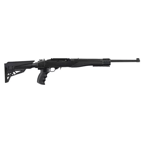 ATI Outdoors B2101216 Strikeforce Rifle Stock Black Synthetic 6 Position Left Side Folding Adjustable TactLite for Ruger 10/22